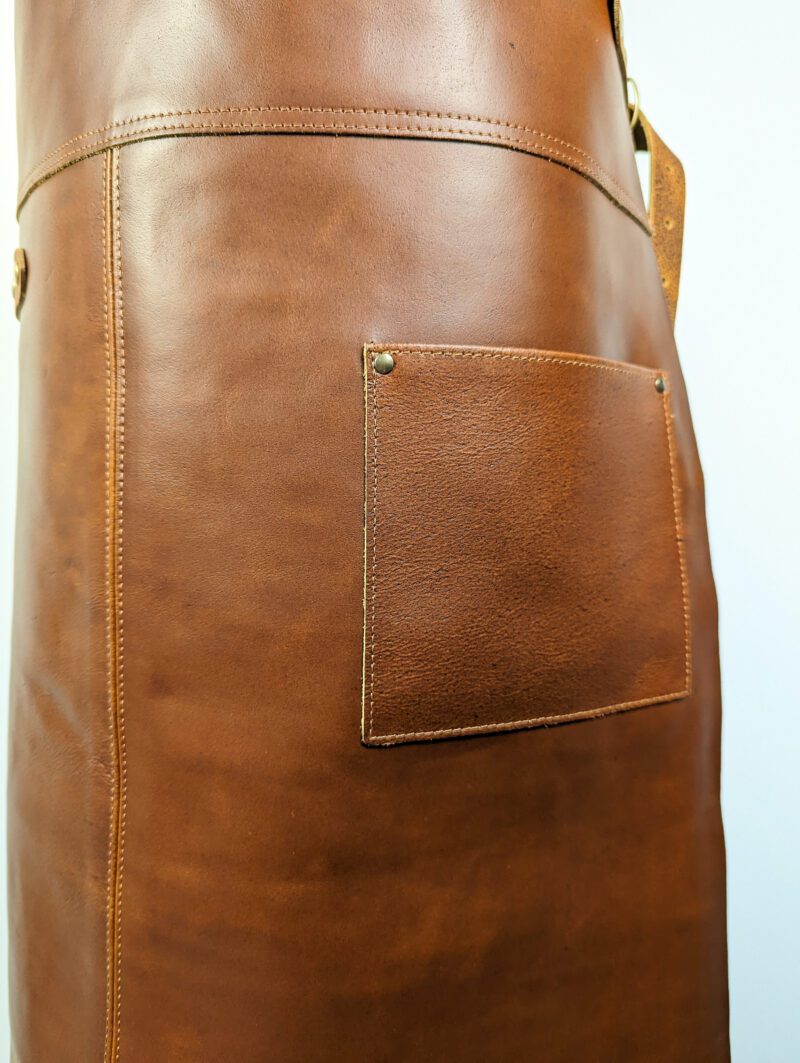 Rustic coganc basic leather apron