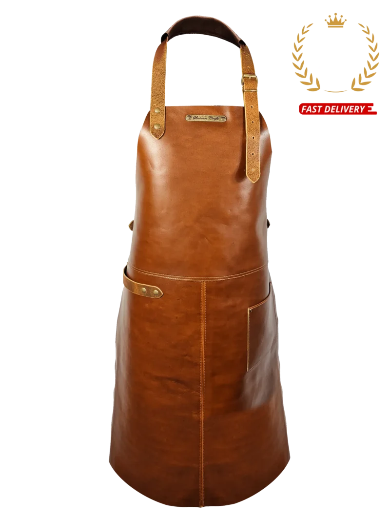 Basic Leather Apron – Rustic Whiskey