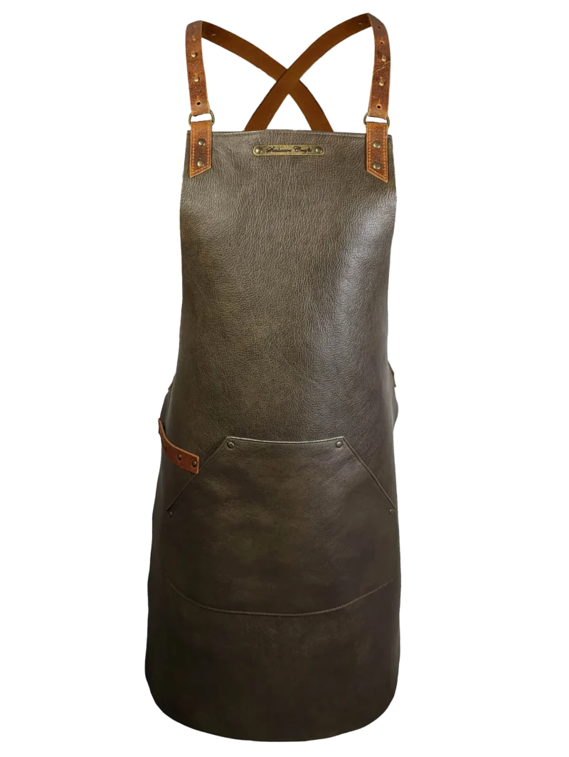 Our Best Butcher Apron - Cross Strap Deluxe Leather