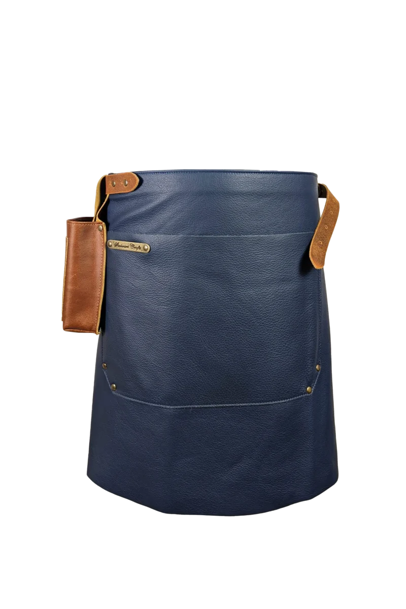 Long Waist Apron - Deluxe Leather
