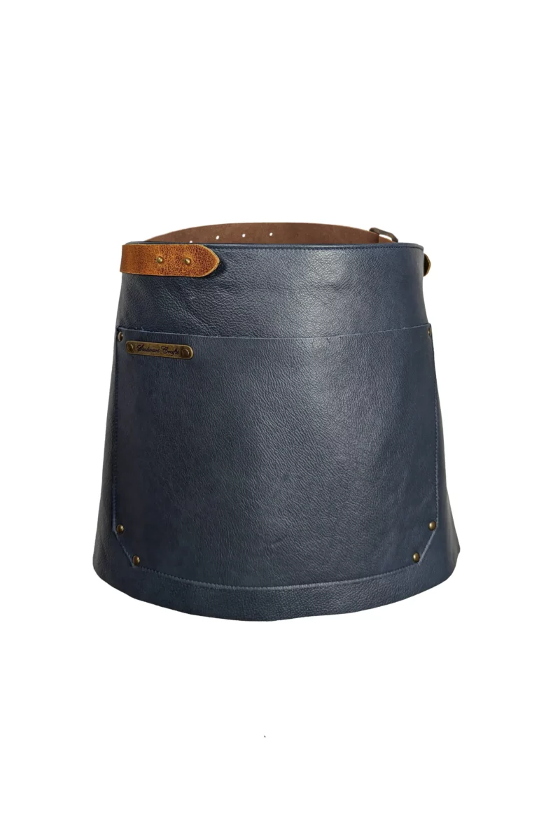Short Waist Apron - Deluxe Leather