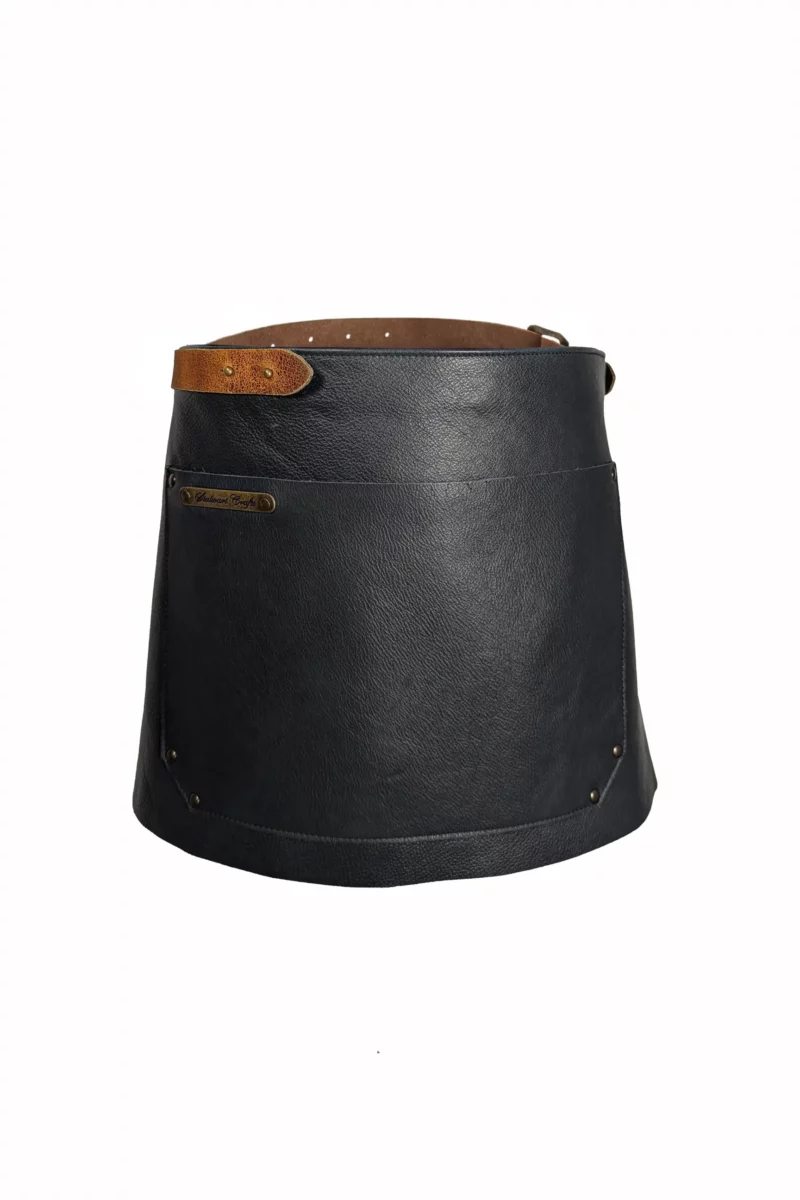 Short Waist Apron - Deluxe Leather
