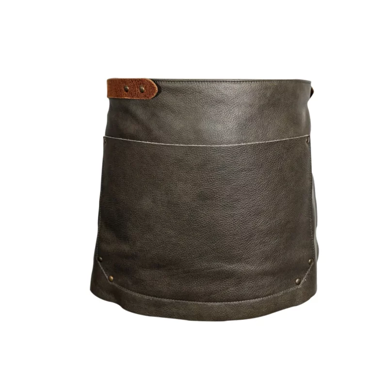 Short Waist Apron - Deluxe Leather