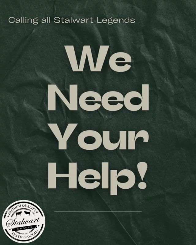 𝗖𝗮𝗹𝗹𝗶𝗻𝗴 𝗔𝗹𝗹 𝗦𝘁𝗮𝗹𝘄𝗮𝗿𝘁𝘀 📣 𝗪𝗲 𝗻𝗲𝗲𝗱 𝘆𝗼𝘂𝗿 𝗵𝗲𝗹𝗽!

Here are Stalwart Crafts, we are doing lots of work behind the scenes to make our brand as great as possible. You may have already noticed changes on our website, and now merging our instagram pages... 👀

We love to highlight brands, bringing awareness to smaller businesses just like ourselves.

We would LOVE to have images both of your logos up close, along with shots of your aprons in action. Plus, how do you wear your apron? Have accessories that you style your apron with - we want to see it! 

Send us your unedited photos and films, to help us show you off 🔥 We love to be tagged, but feel free to DM us directly too 

As a thank you, we will send you a free gift! 

Looking forward to seeing all your content 😉